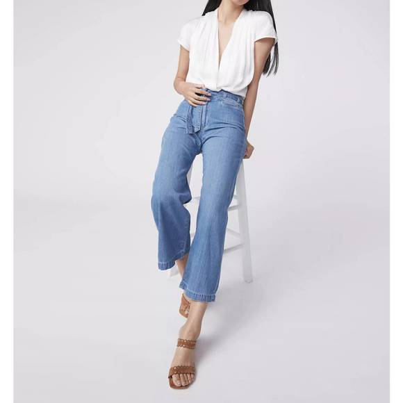 NEW PAIGE anessa pants with belt. Super cute!! - Picture 4 of 8